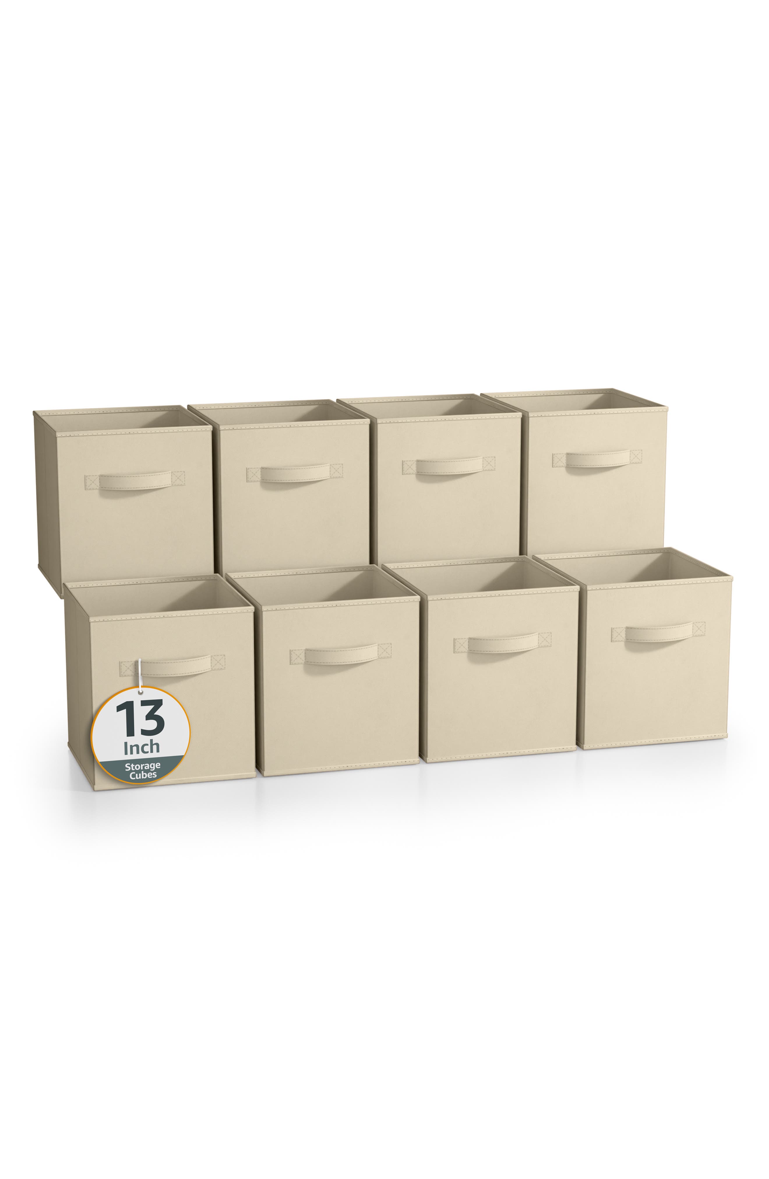 SORBUS 8-Pack Collapsible Storage Cube
