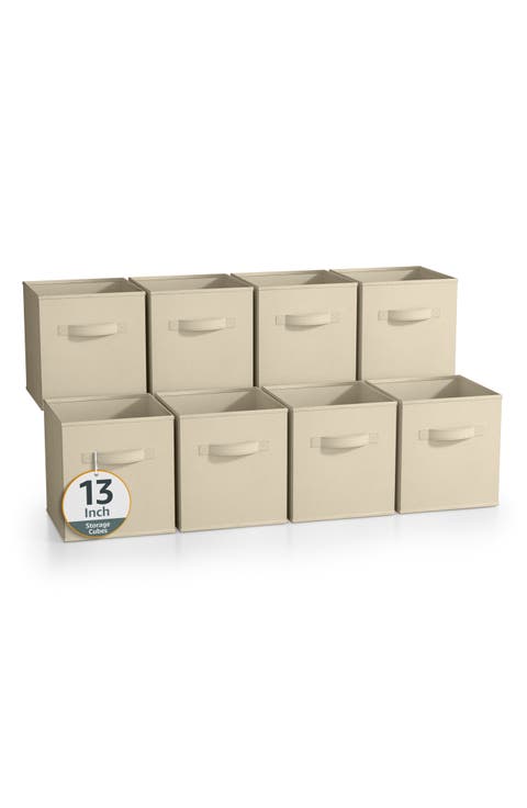 8-Pack Collapsible Storage Cube