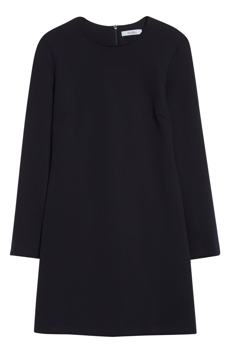 Max Mara Long Sleeve Jersey Dress, Alternate, color, Ultramarine
