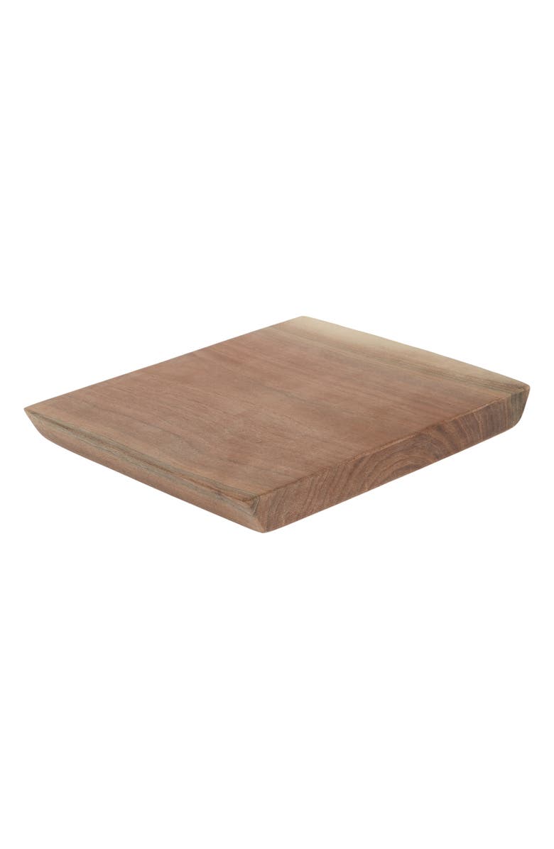 Farmhouse Pottery Live Edge 8-Inch Walnut Cutting Board, Main, color, 