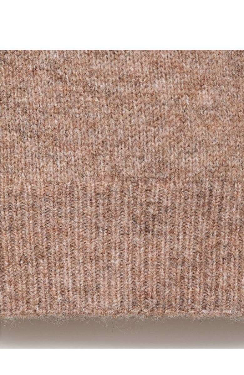 MANGO Crewneck Sweater, Alternate, color, Medium Pink