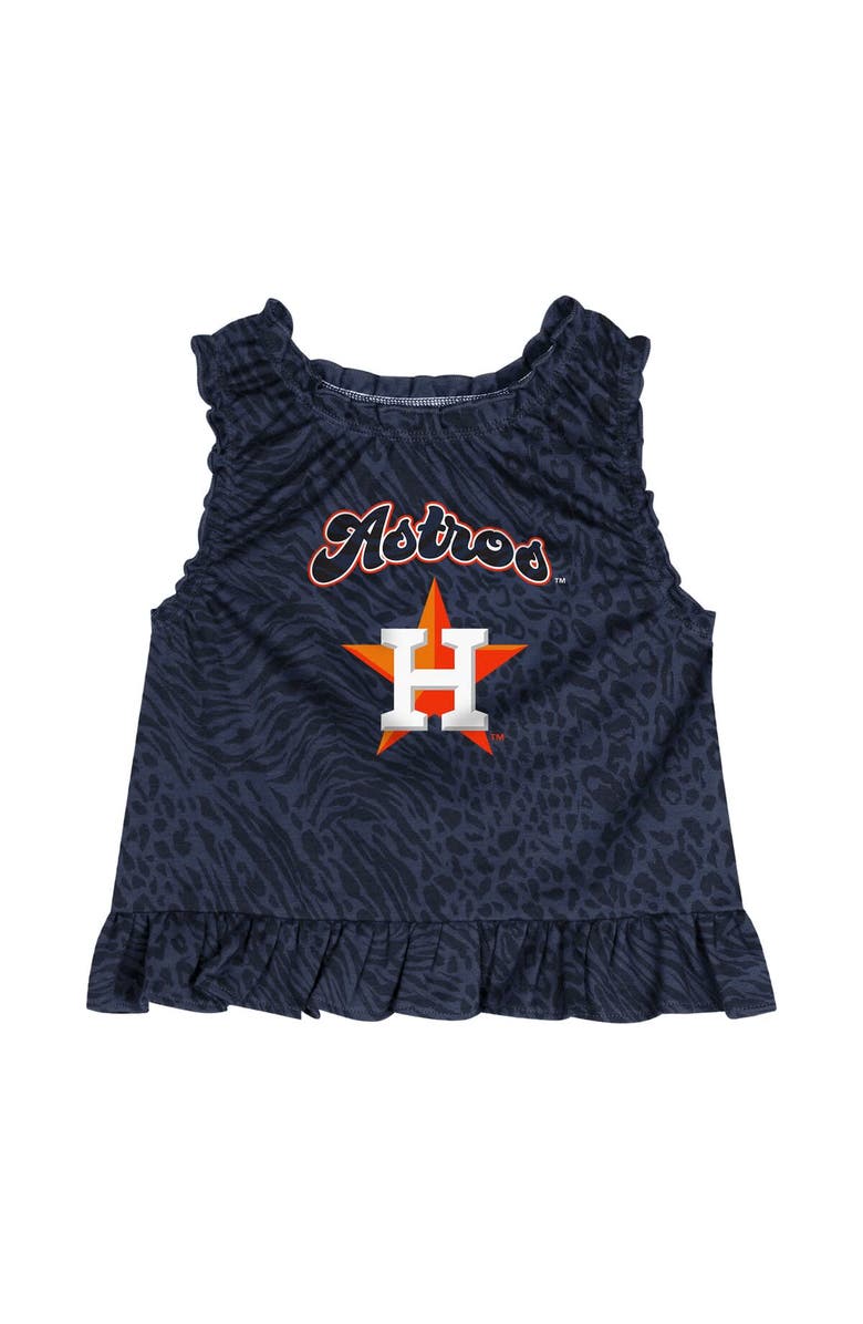 Outerstuff Infant  Navy Houston Astros Playground Dress & Bloomers Set, Alternate, color, Navy