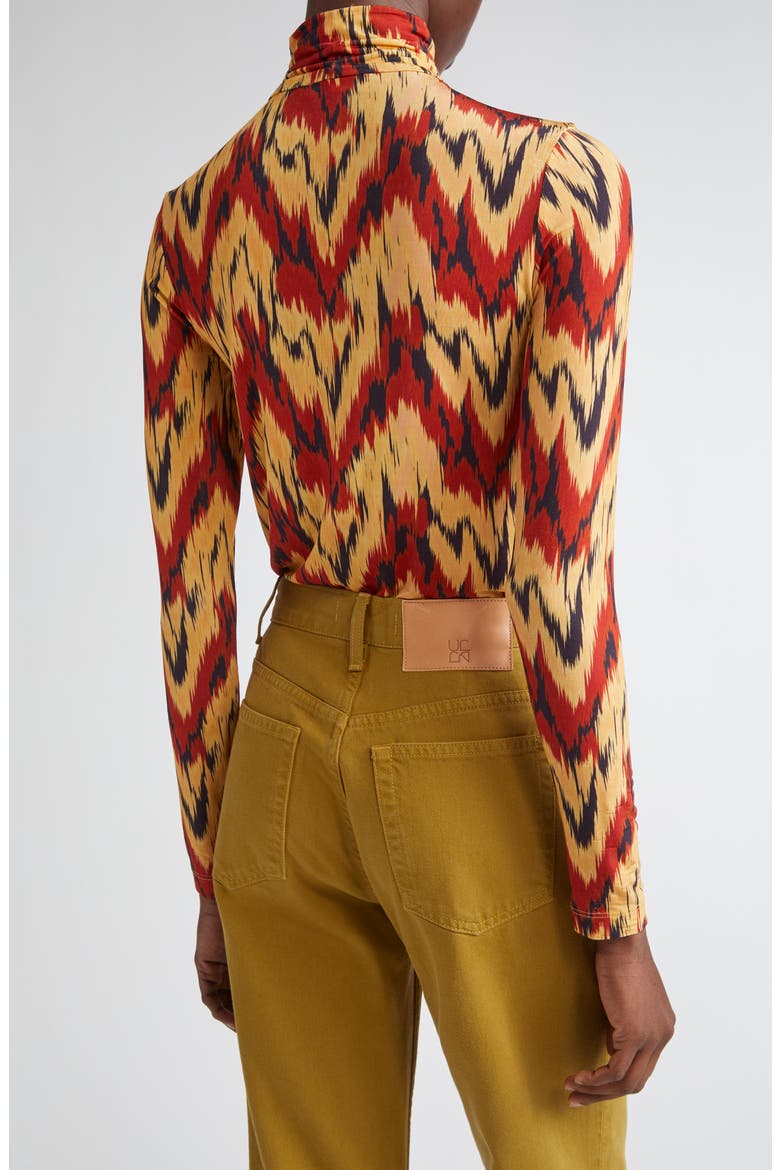 Aurelia Long Sleeve Turtleneck, Alternate, color, CARNELIAN