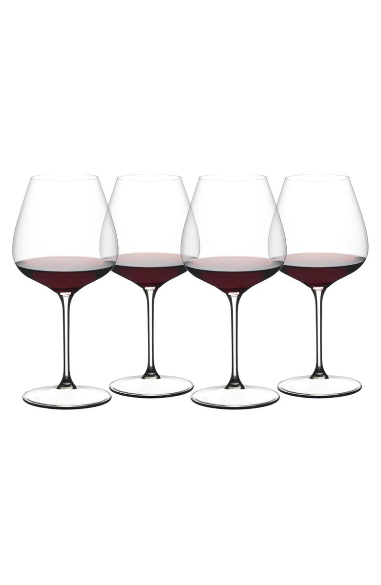 Riedel Grape@ Pinot Noir/Nebbiolo Wine Glass, Buy 3 Get 4, 26.5 Ounce, Main, color, Clear