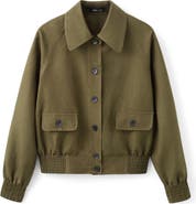 MANGO Linen Blend Jacket