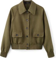 MANGO Linen Blend Jacket