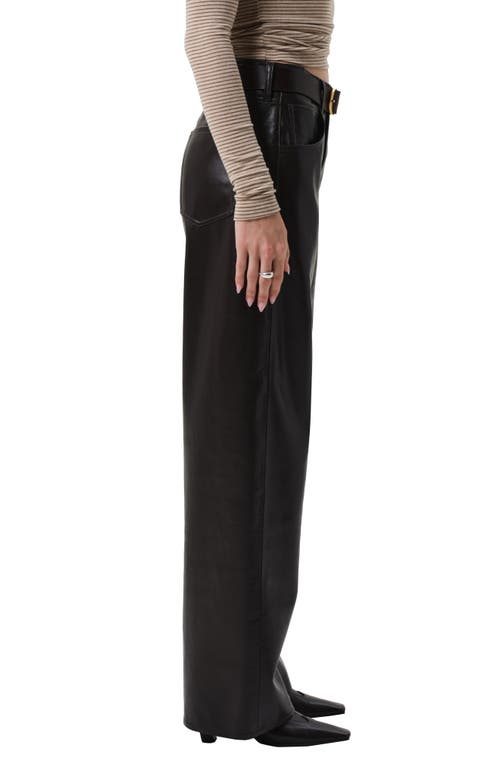 Citizen Of Humanity Citizens Of Humanity Ayla Baggy Recycled Leather Blend Pants