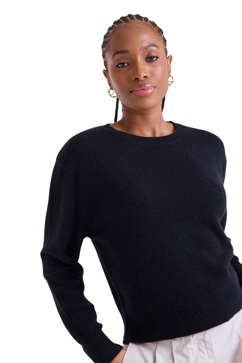 Maila Long Sleeve 100% Cashmere Sweater