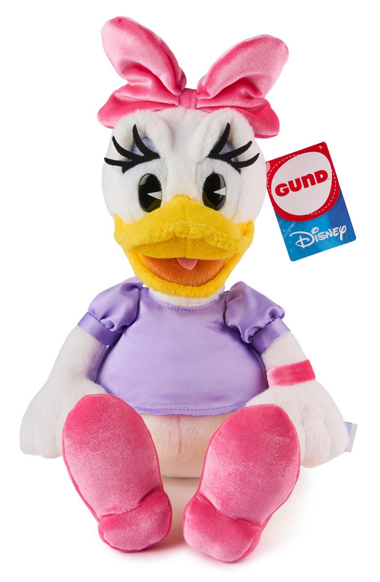 Gund x Disney Daisy Duck Stuffed Toy, Alternate, color, White Multi