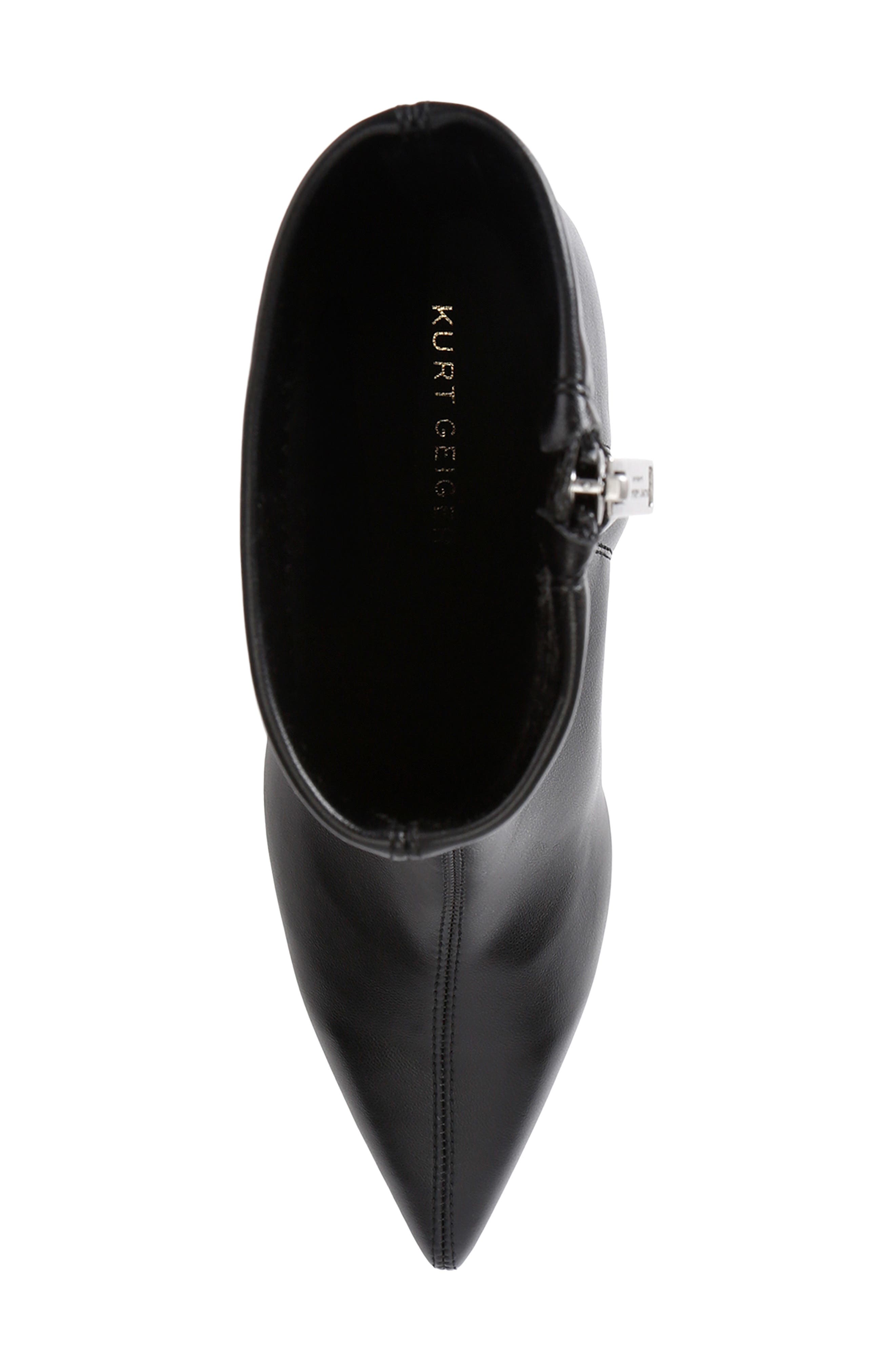Chelsea Pointed Toe Bootie, Alternate, color, BLACK