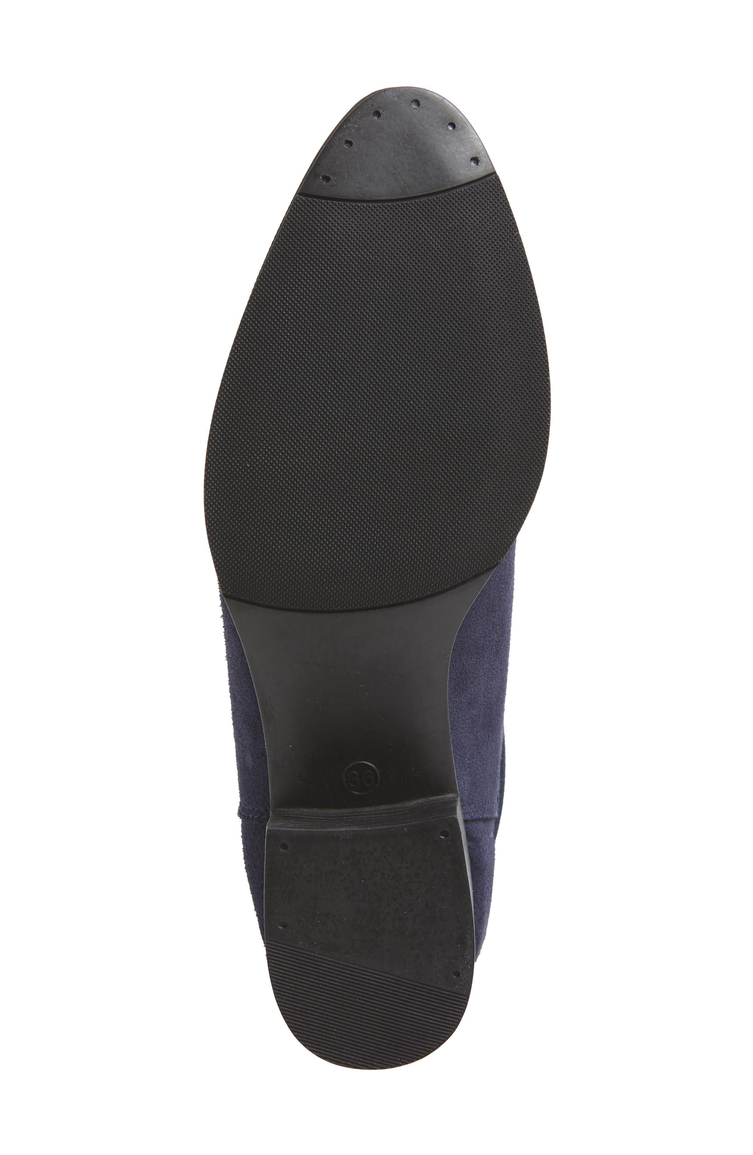 Rally Waterproof Knee-High Boot, Alternate, color, DEEP BLUE SUEDE