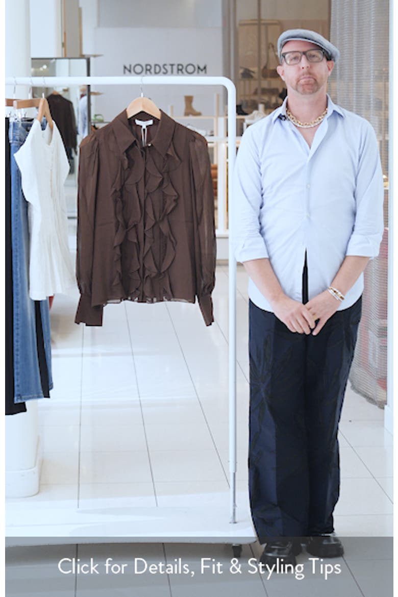 Claire Ruffle Shirt video