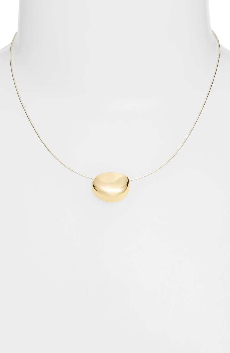 Child of Wild Eclipse Mixed Metal Pendant Collar Necklace, Alternate, color, Mixed Metal