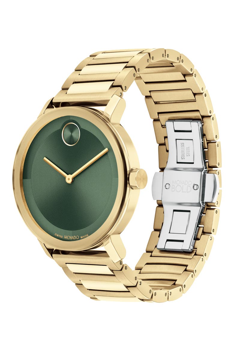Bold Evolution 2.0 Bracelet Watch, 40mm, Alternate, color, GREEN DIAL