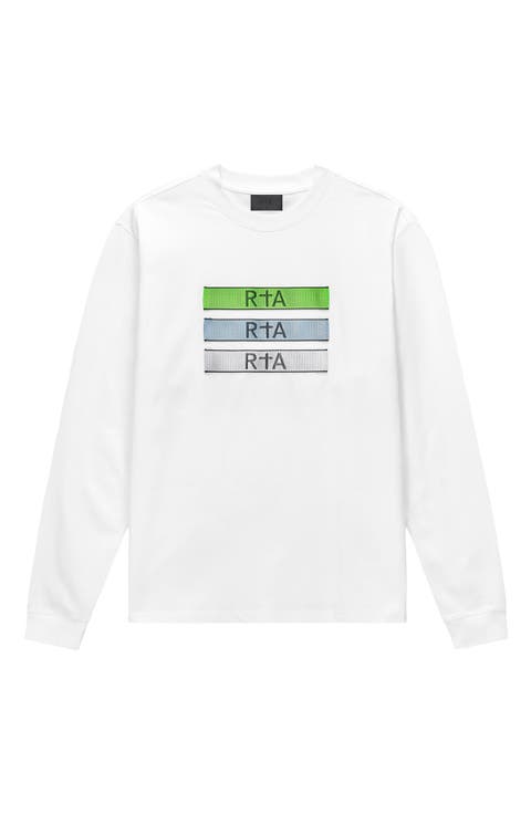 Lawrence Glitch Logo Long Sleeve T-Shirt