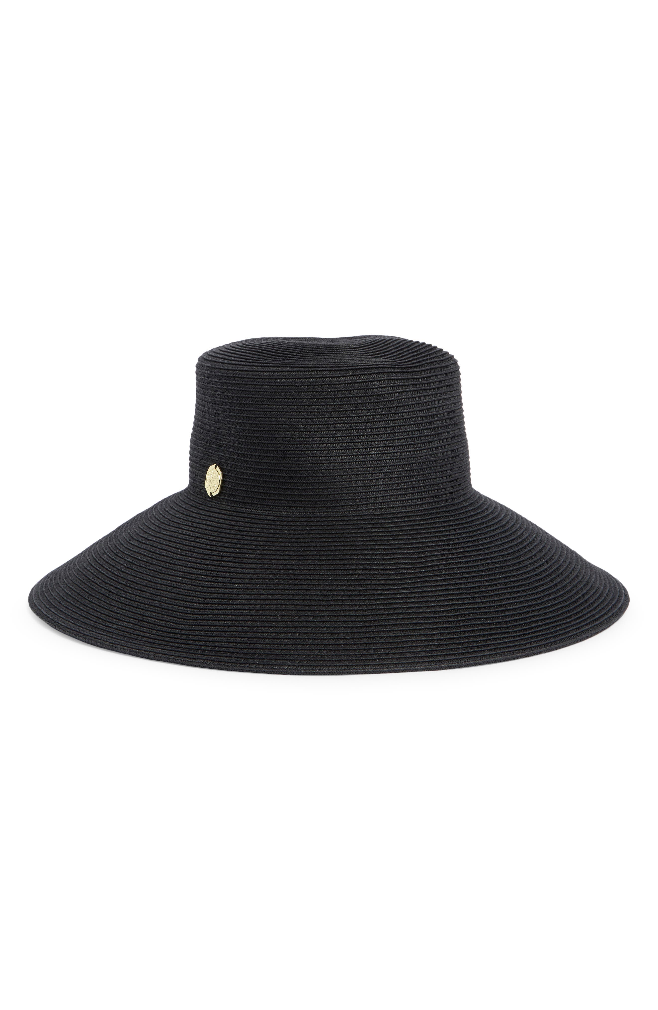 Vince Camuto Down Brim Straw Floppy Hat
