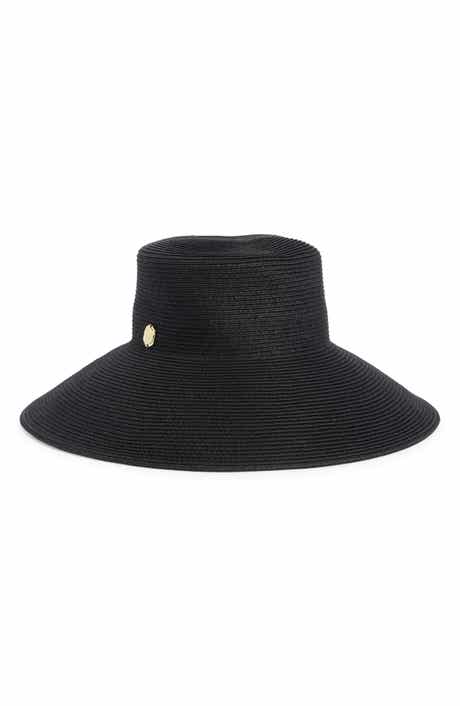 Vince Camuto Down Brim Straw Floppy Hat