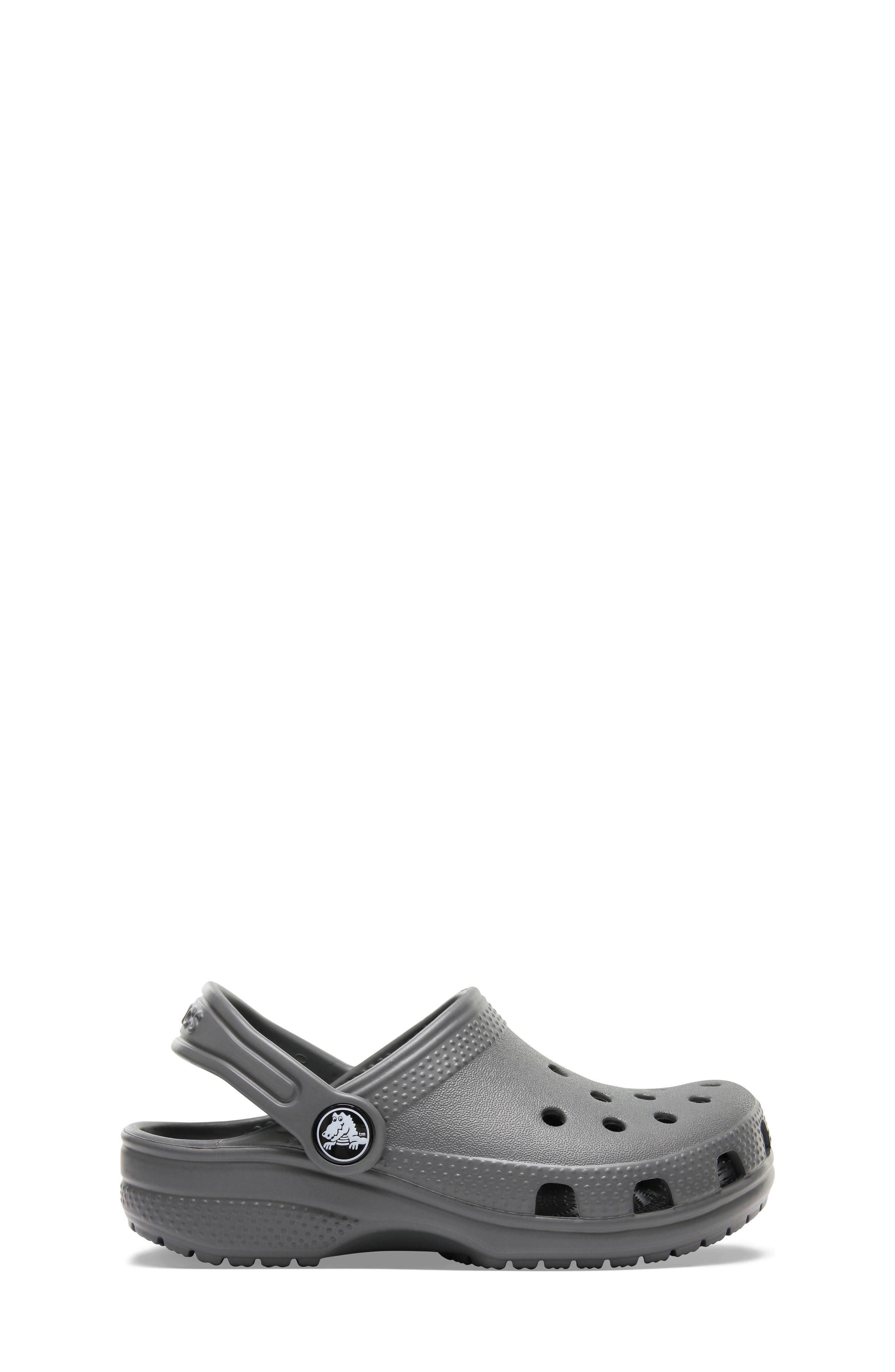 CROCS Kids' Classic Clog, Alternate, color, Slate Grey