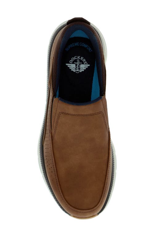 Dockers Mens Go-time Active Rebound Slip-on Sneaker In Brown