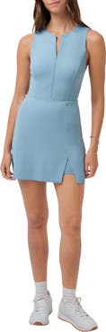 TravisMathew Sunfire Half-Zip Minidress