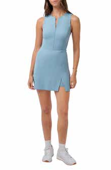 TravisMathew Sunfire Half-Zip Minidress