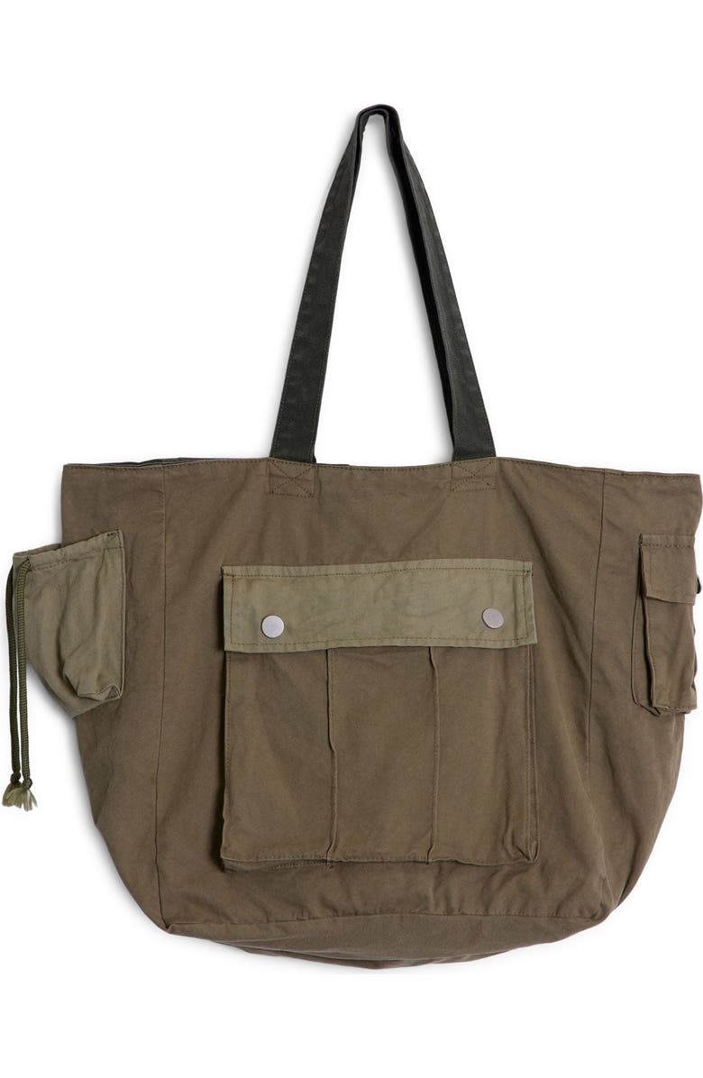 mnml Reconstructed Canvas Tote Bag, Alternate, color,
