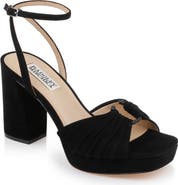 Badgley Mischka Collection Veda Ankle Strap Platform Sandal
