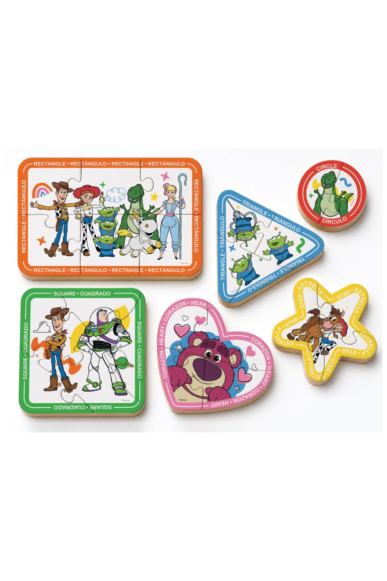 Toy Story 6-Pack Wood Shaped Puzzles, Alternate, color, Multicolor