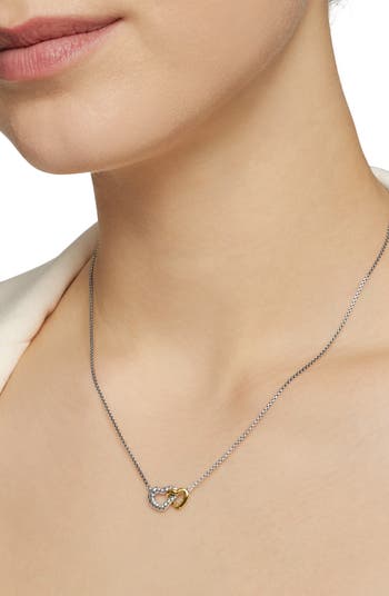 Cable Collectibles<sup>®</sup> Interlocking Heart Necklace