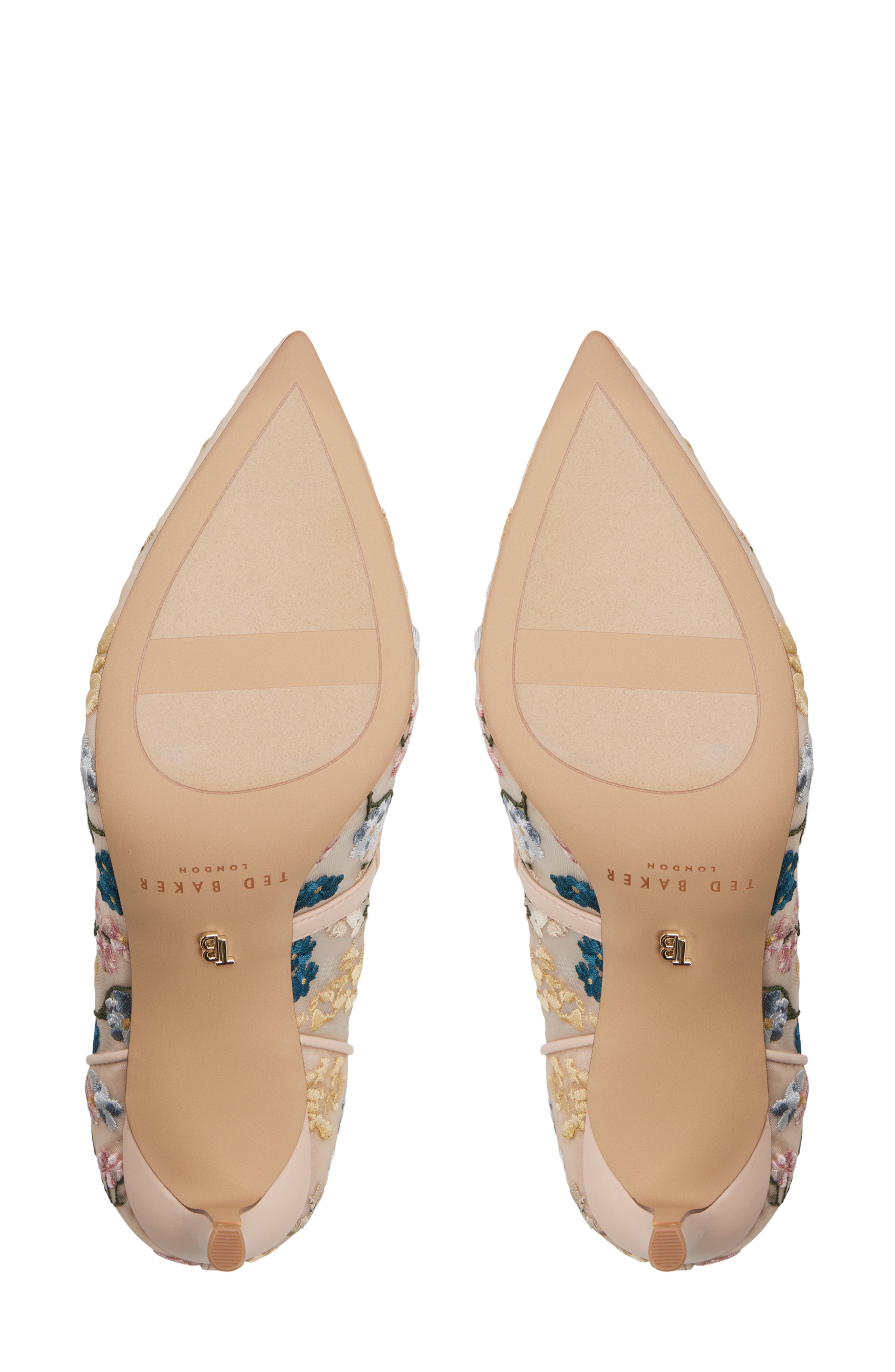 Ted Baker London Cassy Floral Embroidered Pump, Alternate, color, Floral