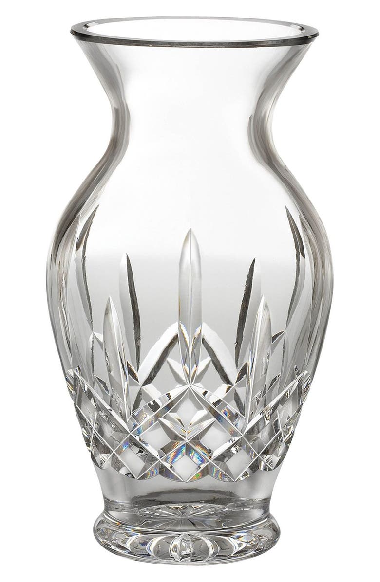 Waterford 'Lismore' Lead Crystal Vase, Alternate, color, Clear