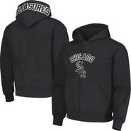 PLEASURES Men's PLEASURES Black Chicago White Sox Opening Day Full-Zip Hoodie