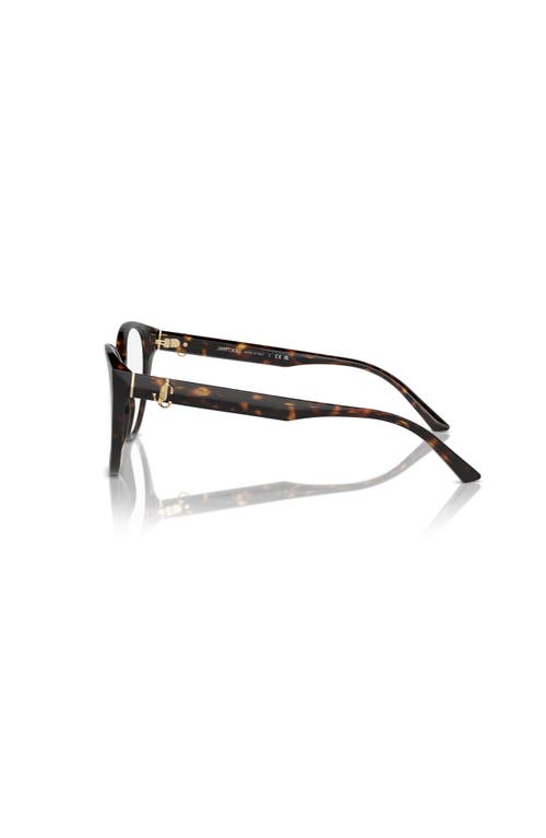 Jimmy Choo 52mm Phantos Optical Glasses In Brown