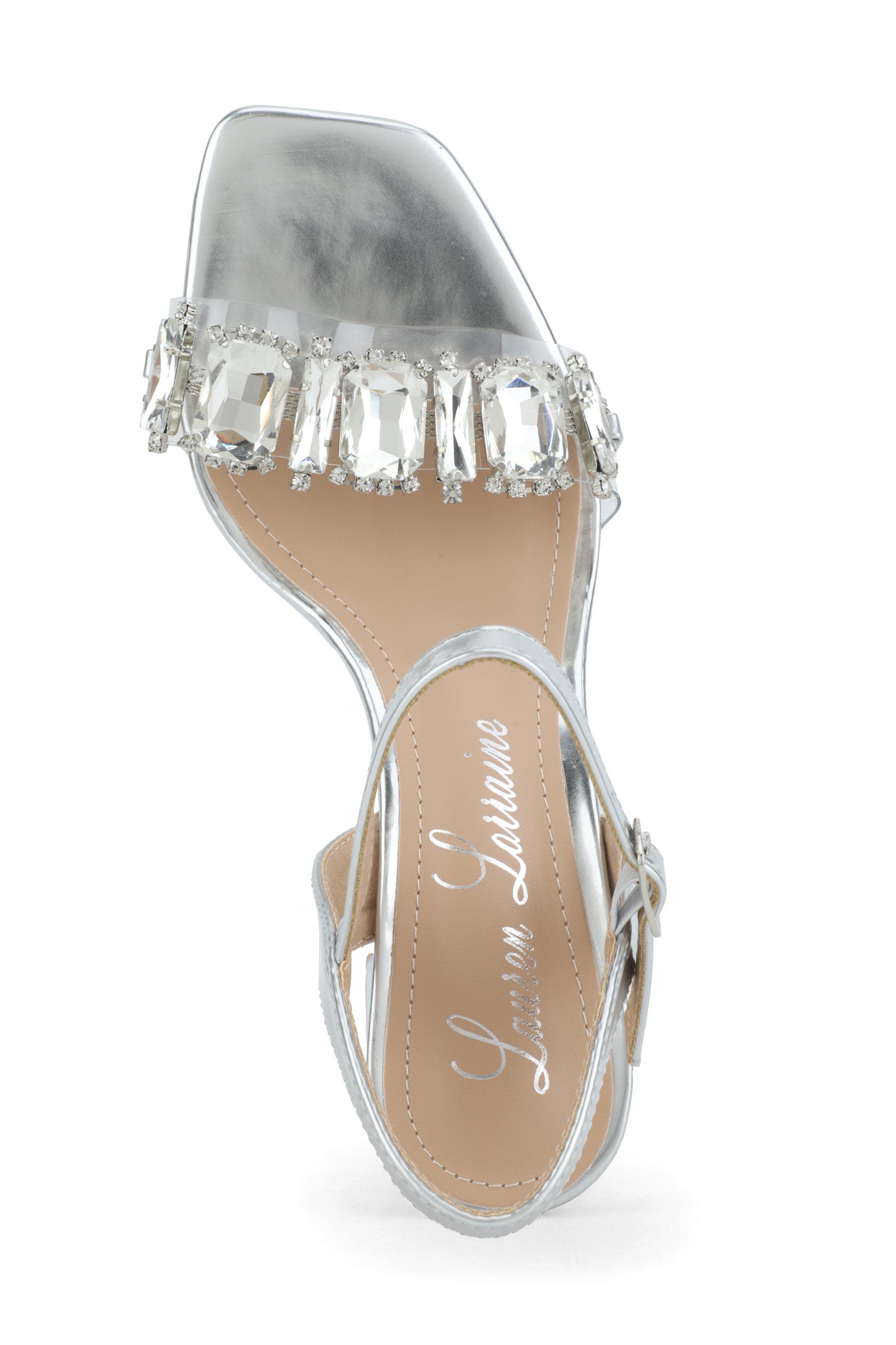 Blanch Sandals, Alternate, color, SILVER