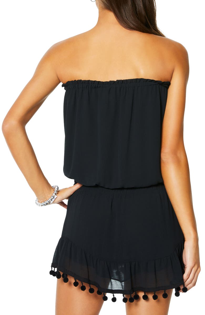 Ramy Brook Marci Cover-Up Dress, Alternate, color, Black
