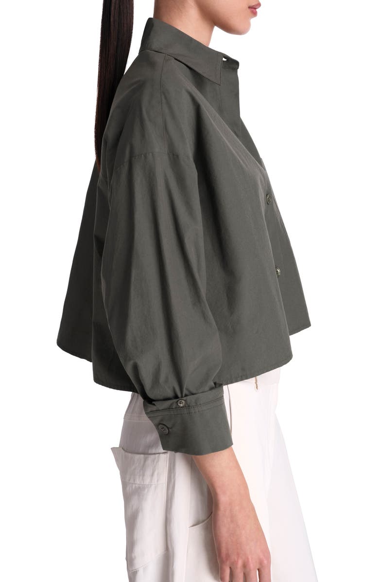 TWP Soon to Be Ex Crop Button-Up Shirt, Alternate, color,