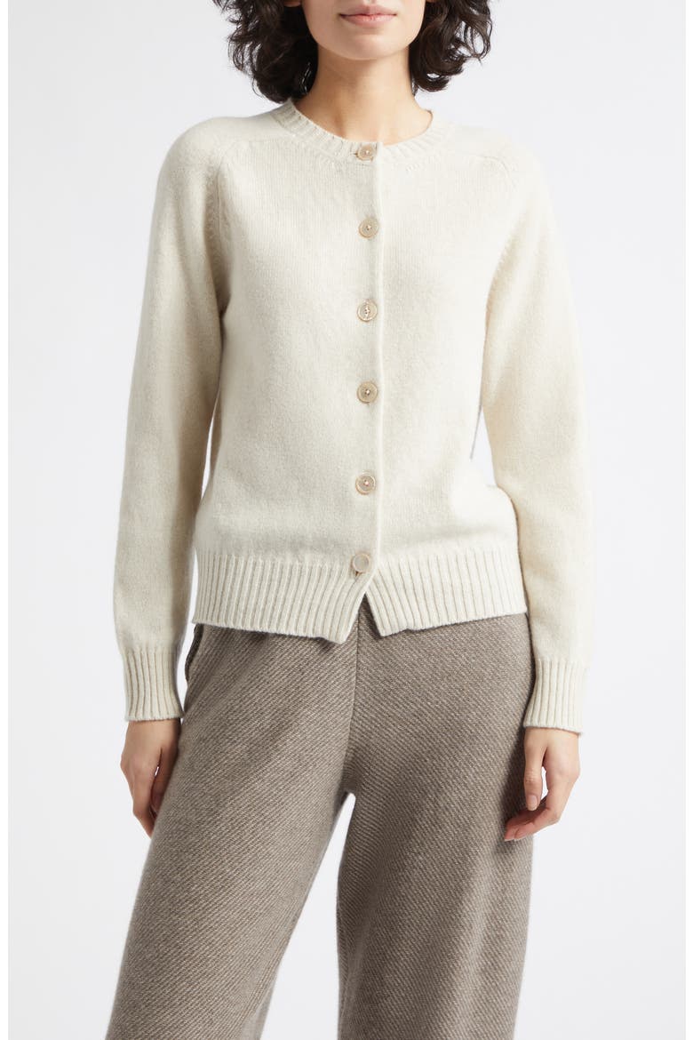 Blyth Lambswool Crewneck Cardigan, Main, color, CUILLIN SNOW