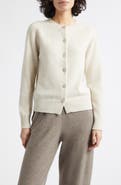 Johnstons of Elgin Blyth Lambswool Crewneck Cardigan