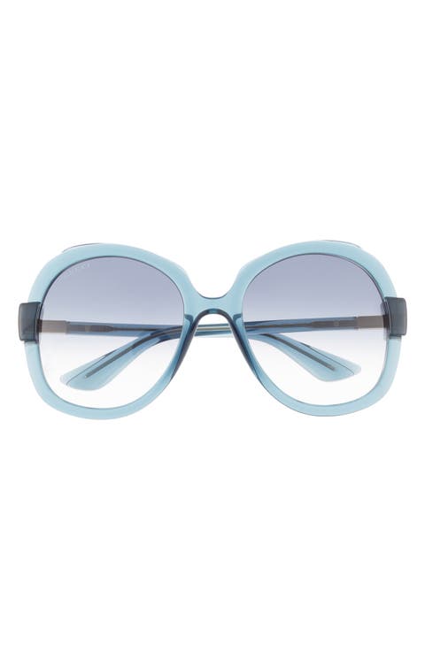 57mm Butterfly Sunglasses