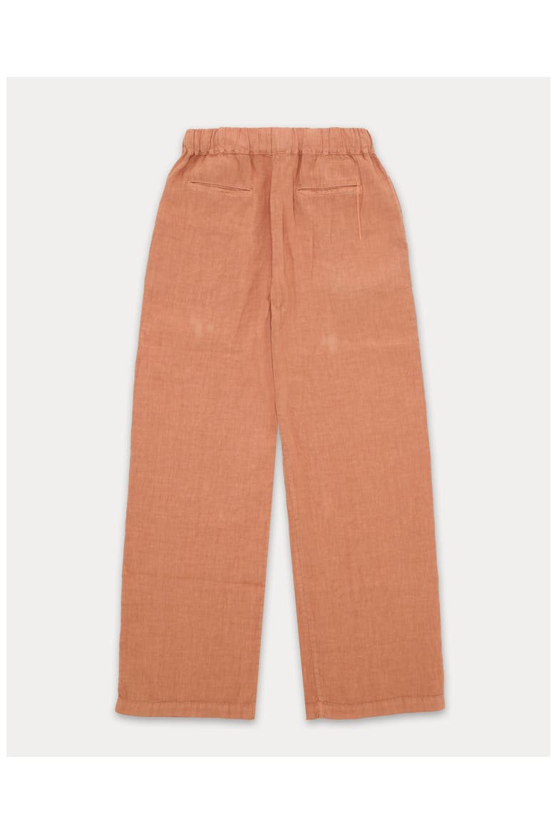 Jaleh Linen with Drawstring Pants, Alternate, color, Light Orange