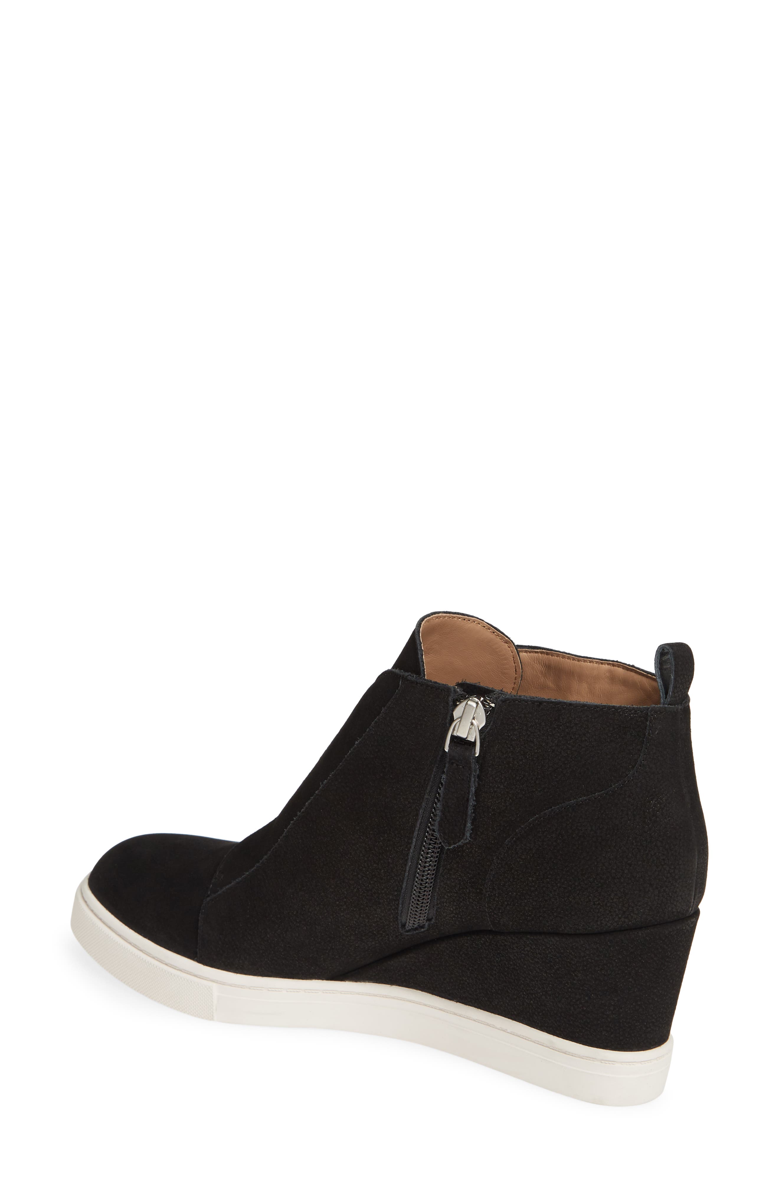 Felicia III Wedge Sneaker, Alternate, color, BLK PEARL