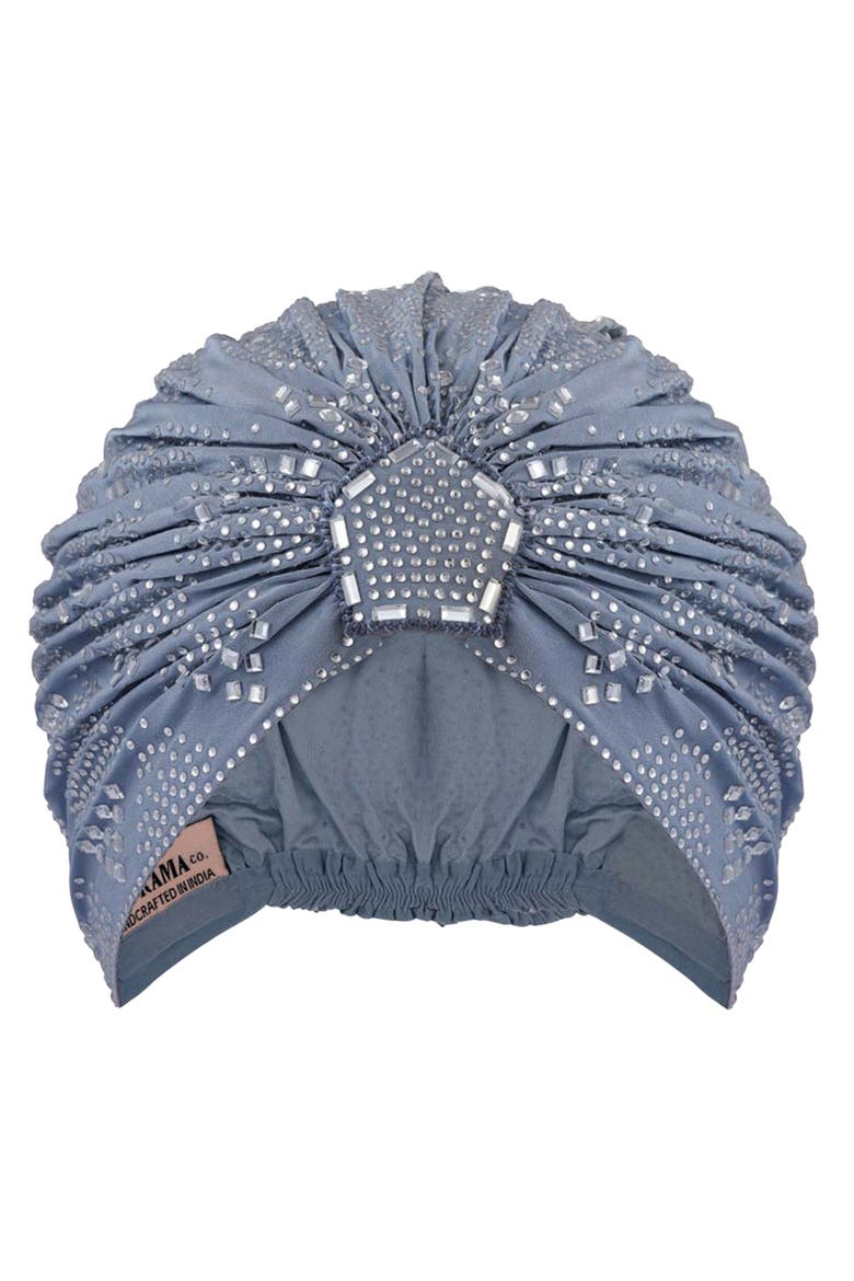 Blue Mirage Silver Crystal Headwrap, Main, color, Silver