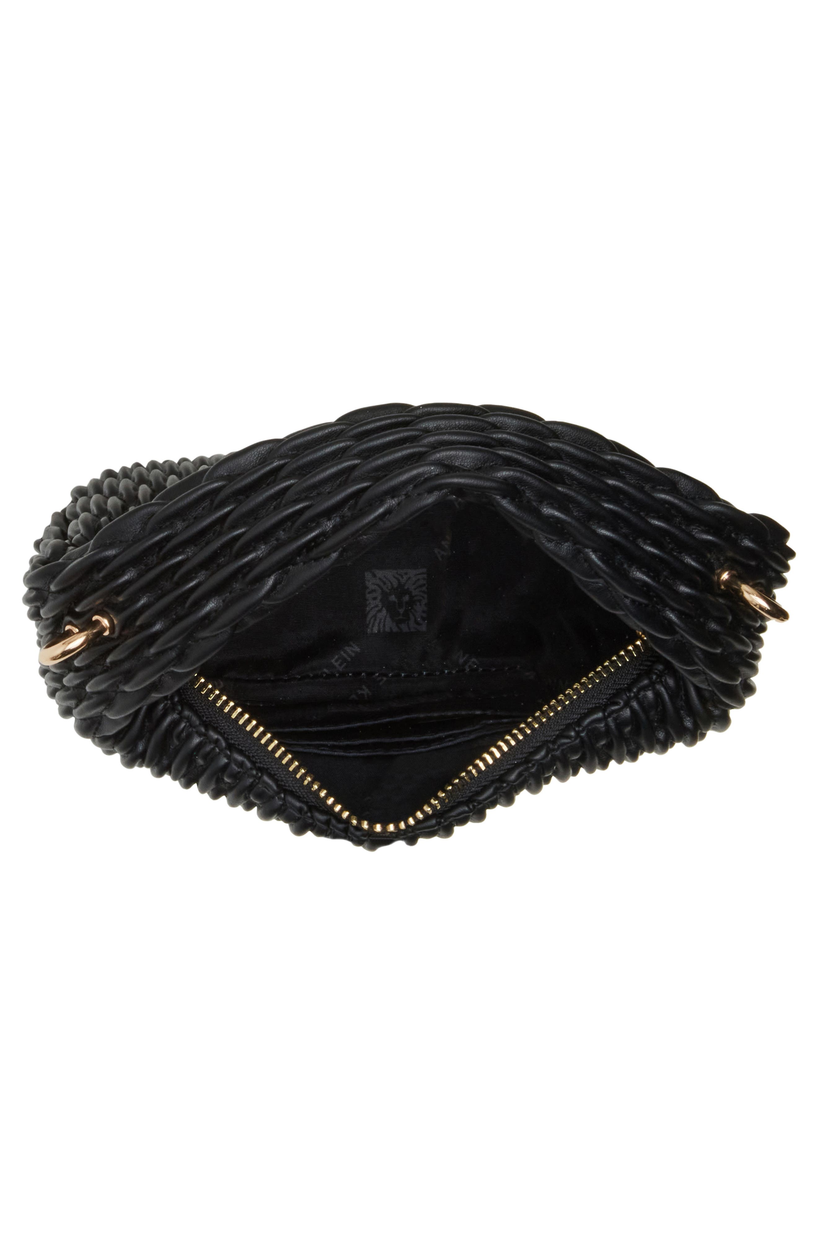 Anne Klein Smock Textured Top Handle Bag, Alternate, color, 