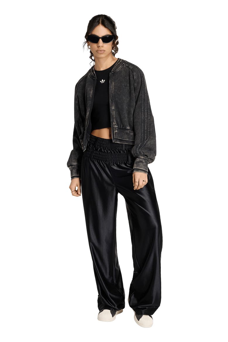 SST Double Layer Track Jacket, Alternate, color, BLACK