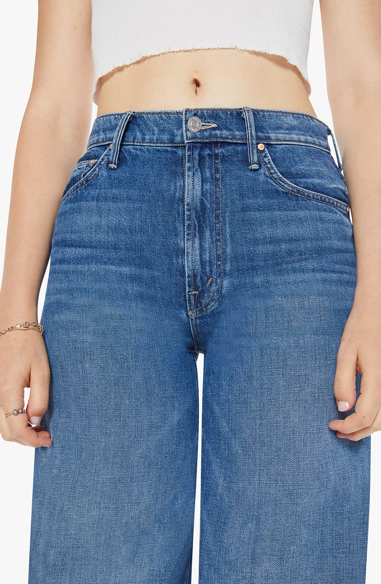 MOTHER The Undercover Sneak Wide Leg Jeans, Alternate, color,