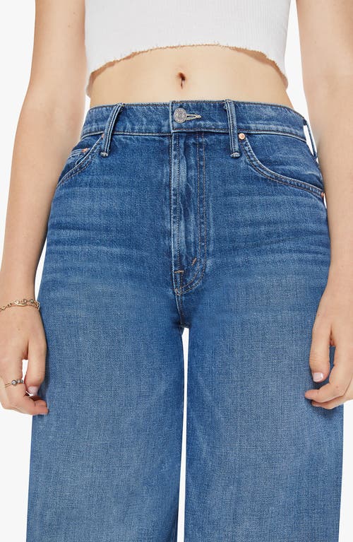Mother The Swisher Sneak Fray Jeans