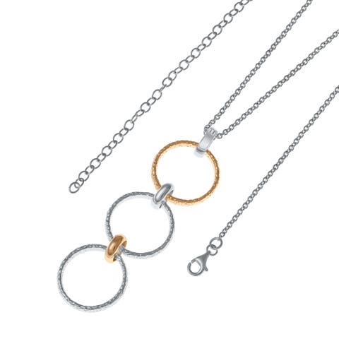 Triple Hula Multi-Finish Long Necklace