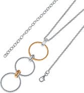 Lucy Quartermaine Triple Hula Multi-Finish Long Necklace