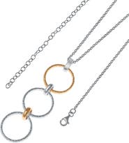 Lucy Quartermaine Triple Hula Multi-Finish Long Necklace