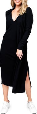 GIBSONLOOK Ribbed Longline Cardigan